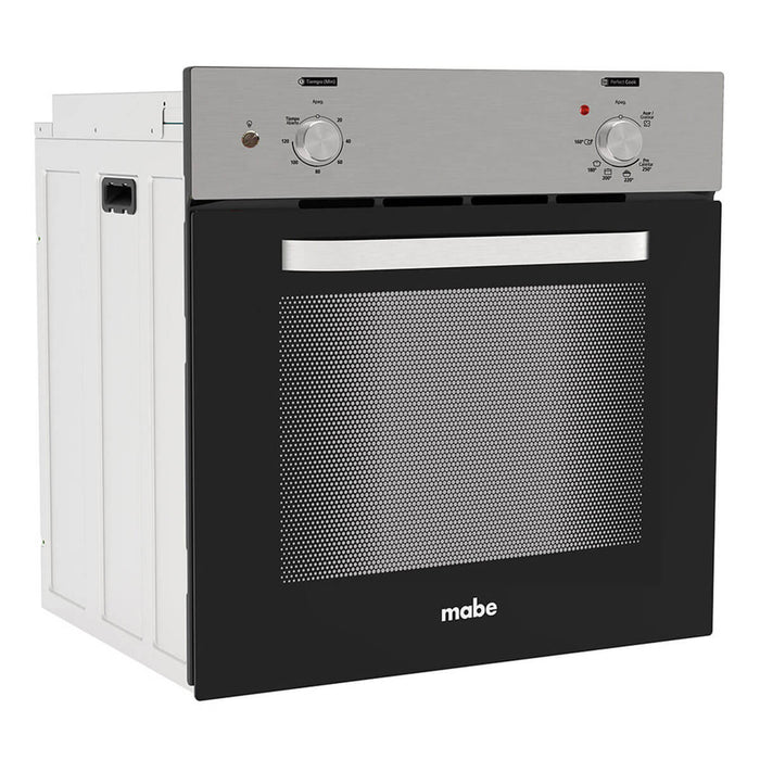 Horno a gas de 60 cm inoxidable 120 voltios con gratinador marca Mabe