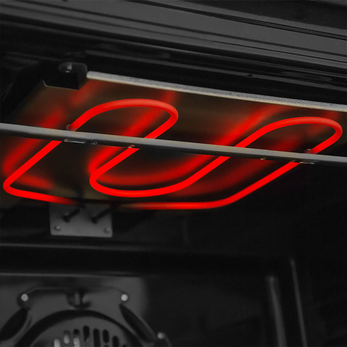 Horno a gas de 60 cm inoxidable 120 voltios con gratinador marca Mabe