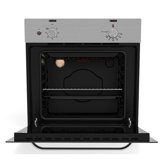 Horno eléctrico de 60 cm inoxidable 220 voltios con gratinador Mabe