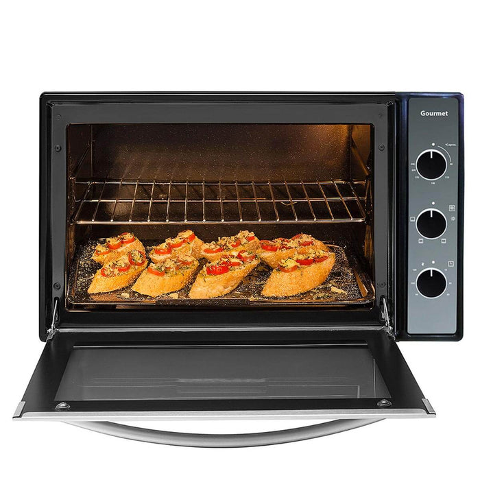 Horno eléctrico medio formato 60 cm inoxidable 120 v Mabe