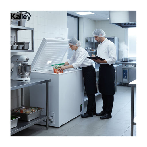electrodomesticos refrigeracion congelador horizontal kalley 198l cn9172k020 mp madecentro