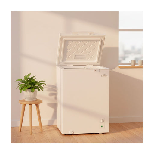 electrodomesticos refrigeracion congelador horizontal kalley 99l cn9011k018 mp madecentro