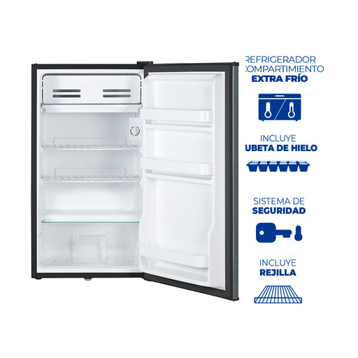 electrodomesticos refrigeracion minibar kalley 93l frost llave seguridad mb4856k015 mp madecentro