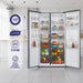 electrodomesticos refrigeracion nevecon kalley 439l nv0390k023 mp madecentro