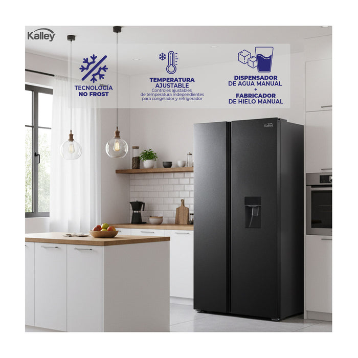 electrodomesticos refrigeracion nevecon kalley 439l nv0390k023 mp madecentro