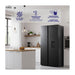 electrodomesticos refrigeracion nevecon kalley 439l nv0390k023 mp madecentro