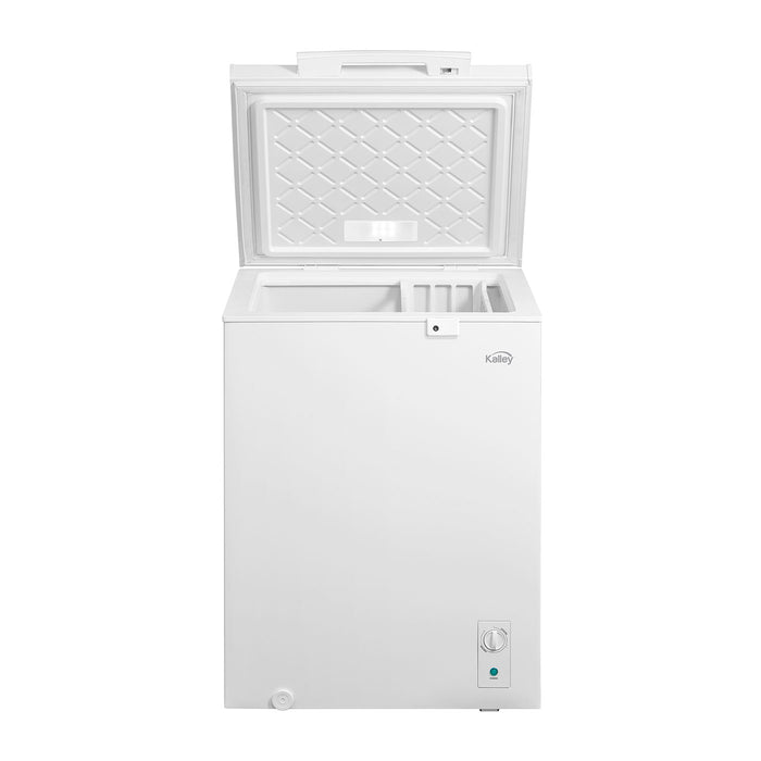 electrodomesticos refrigeracion congelador horizontal kalley 143l cn0208k019 mp madecentro