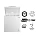 electrodomesticos refrigeracion congelador horizontal kalley 198l cn9172k020 mp madecentro