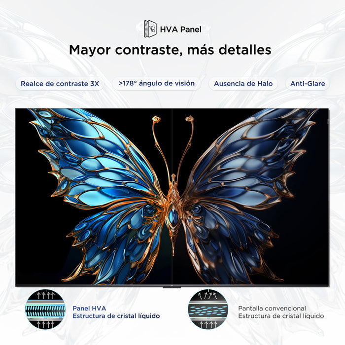 Televisor TCL 43V6C 43" 4K UHD Smart TV con Google TV