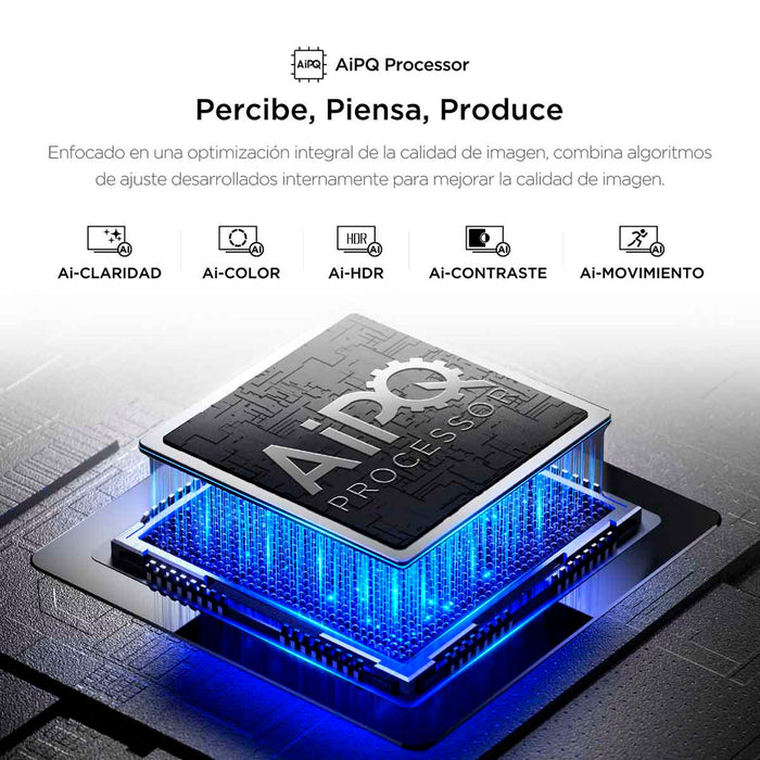 Televisor de 55" 4K UHD marca TCL