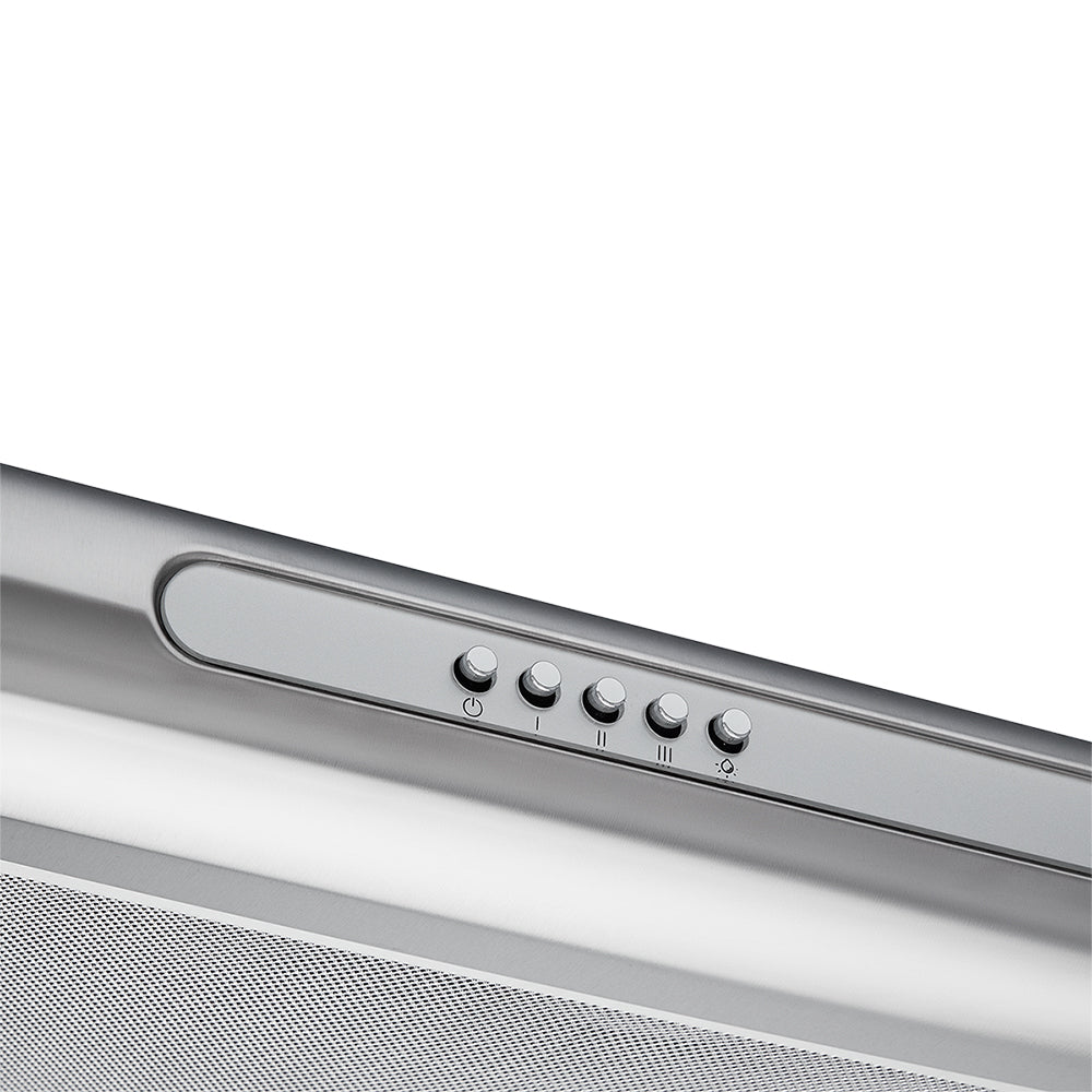 Campana Tofu color Inoxidable de 3 Velocidades marca Haceb