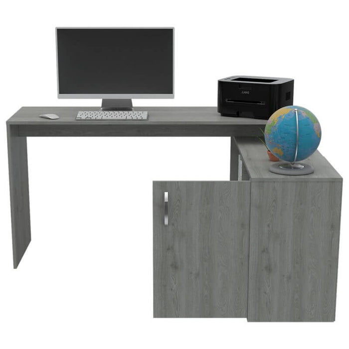 Escritorio en l taira, bardolino , con puerta y varios entrepaños