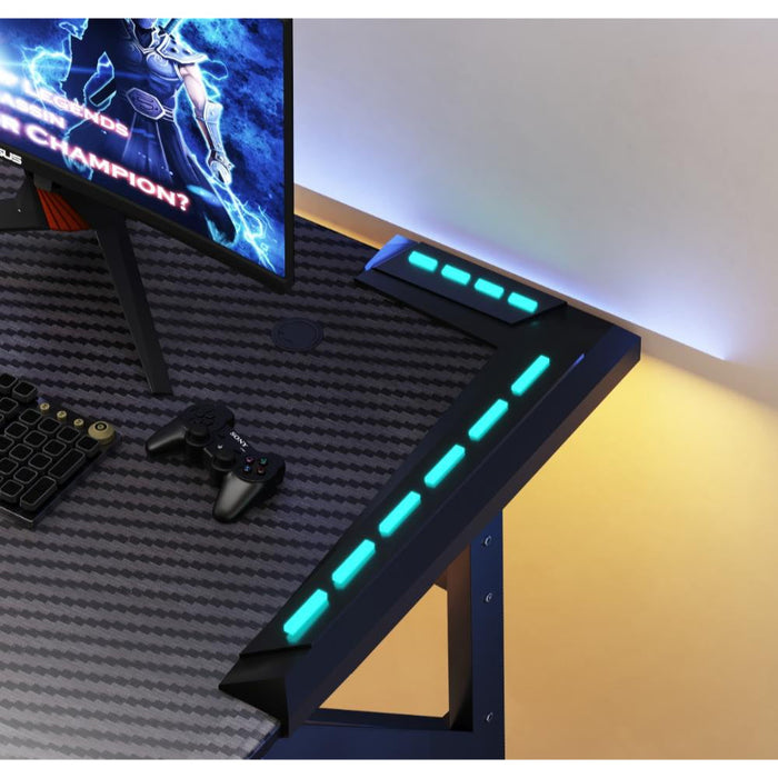 Escritorio Gamer Galactic, Negro, Estructura Metalica