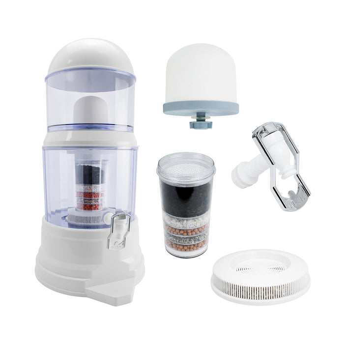 Filtro purificador de agua 12 litros marca Boccherini