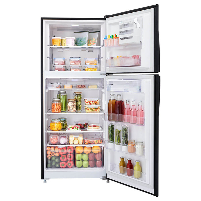 Nevera Haceb No Frost 404 Litros Manija Externa Negro Esmeralda marca Haceb