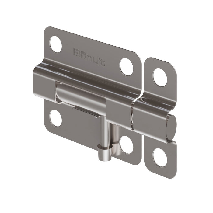 Pasador cuadrado eco acero satin niquelado o negro 2 pulgadas