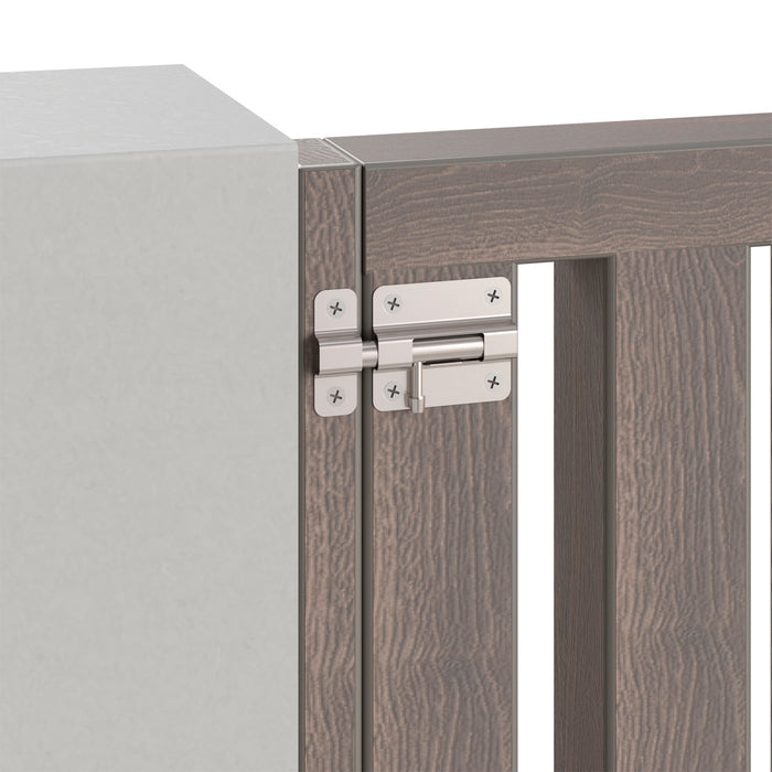 Pasador cuadrado eco acero satin niquelado o negro 2 pulgadas