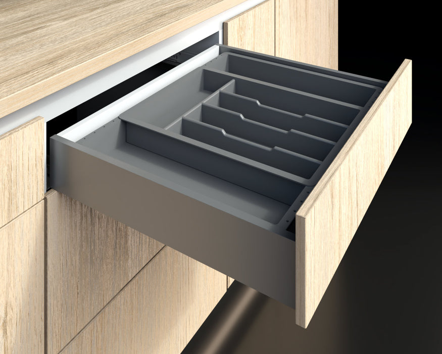 Cubiertero organizador gris 330-530X420 mm