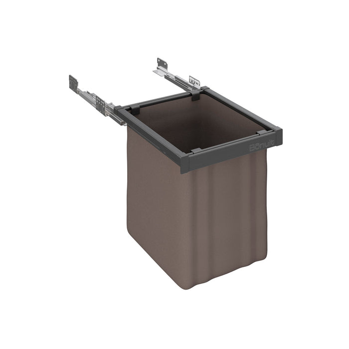 Cesta de aluminio y algodón para módulo de 45 cm