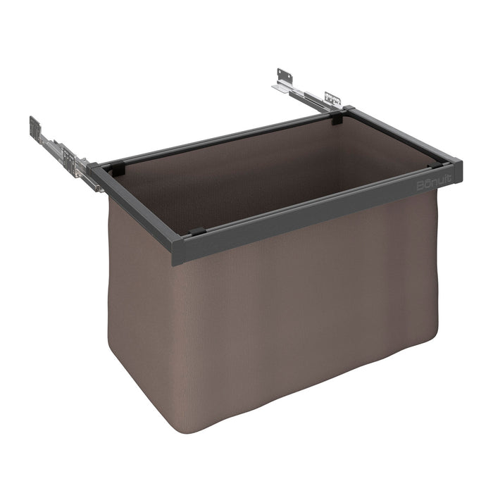 Cesta de aluminio y algodón módulo 90 cm