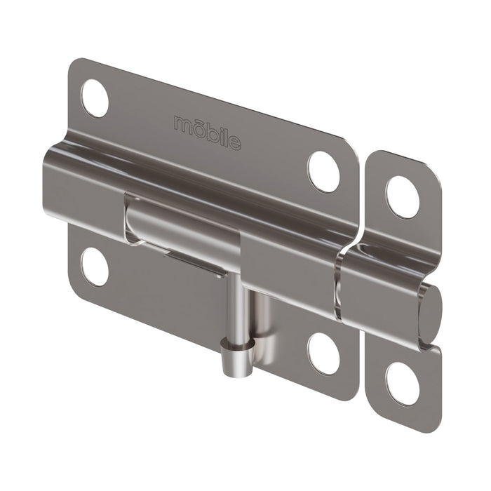 Pasador cuadrado eco acero satin niquelado o negro 2 1/2 pulgadas