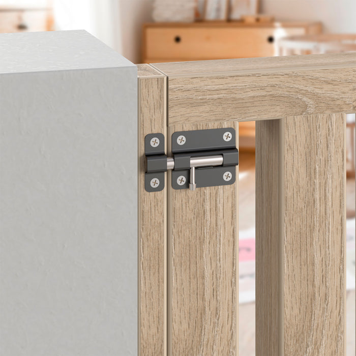 Pasador cuadrado eco acero satin niquelado o negro 2 1/2 pulgadas