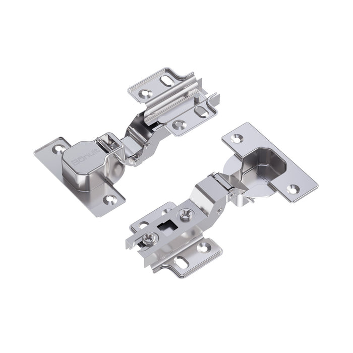 Bisagra de cazoleta para mueble en acero inoxidable