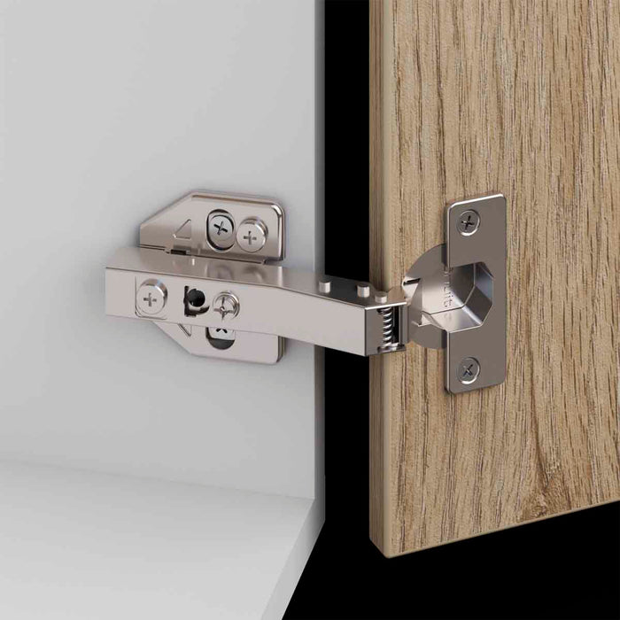 Bisagra de cazoleta para muebles cierre lento clip on de 45°
