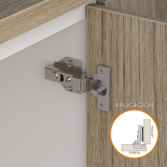 Bisagra de cazoleta para mueble high quality cierre común de 110° clip on de montaje fácil