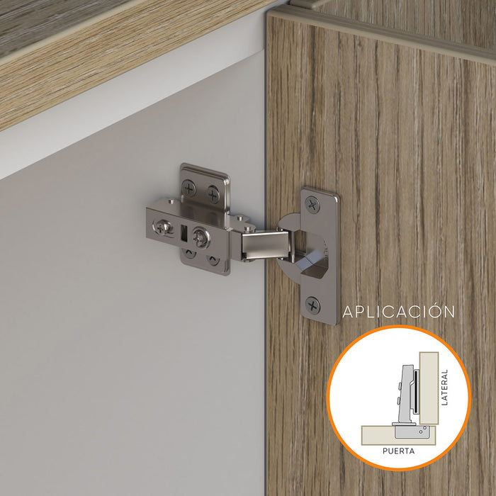 Bisagra de cazoleta para mueble cierre lento