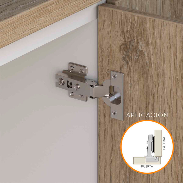 Bisagra de cazoleta para mueble push to open