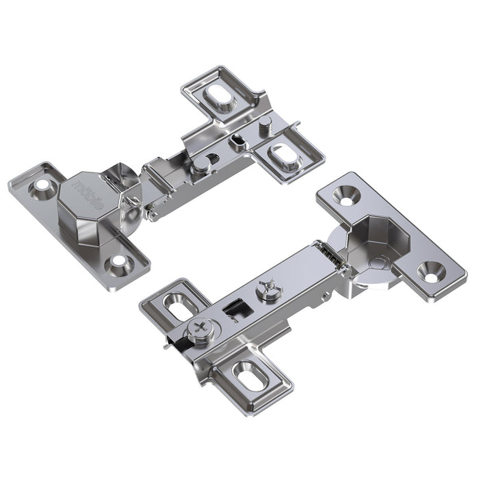 Bisagra de cazoleta mini para mueble de 95°