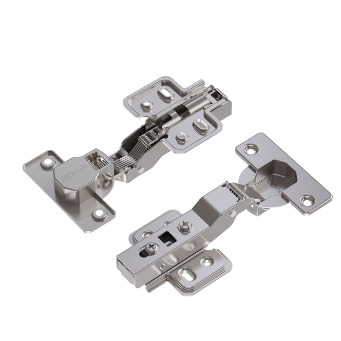 Bisagra de cazoleta para mueble cierre lento clip-on de fácil montaje