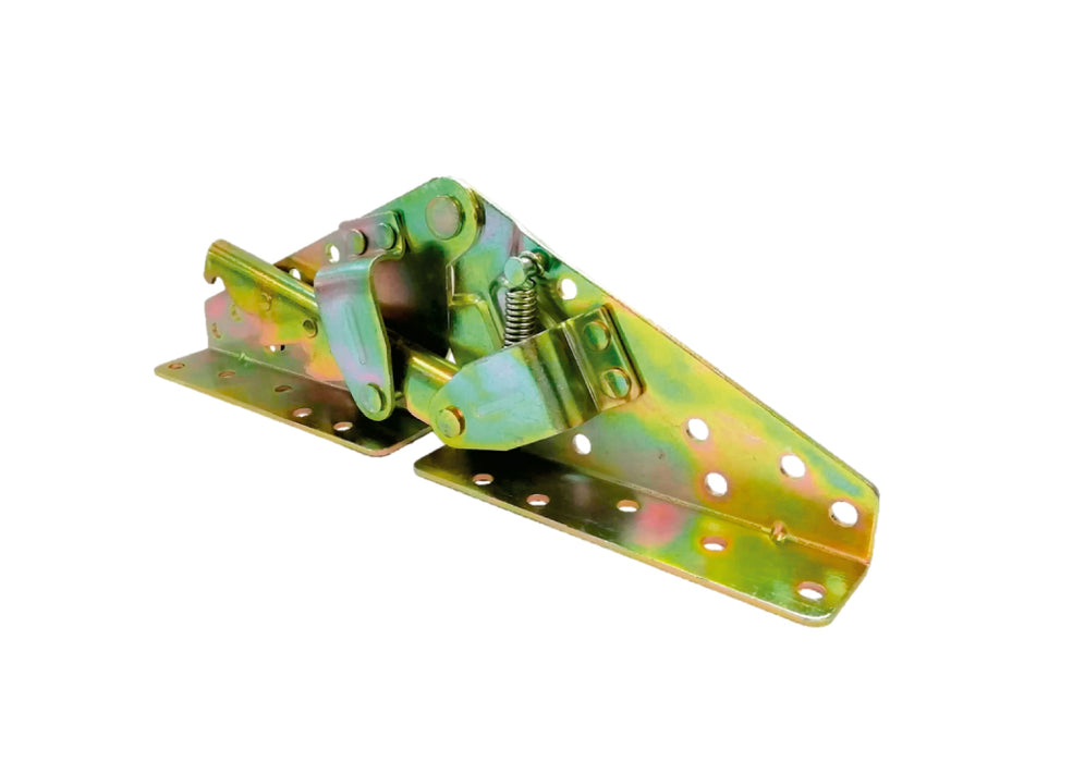 Bisagra 260 para sofá, reclinable, herraje click clack dorada ajuste 180° / 135° / 105°