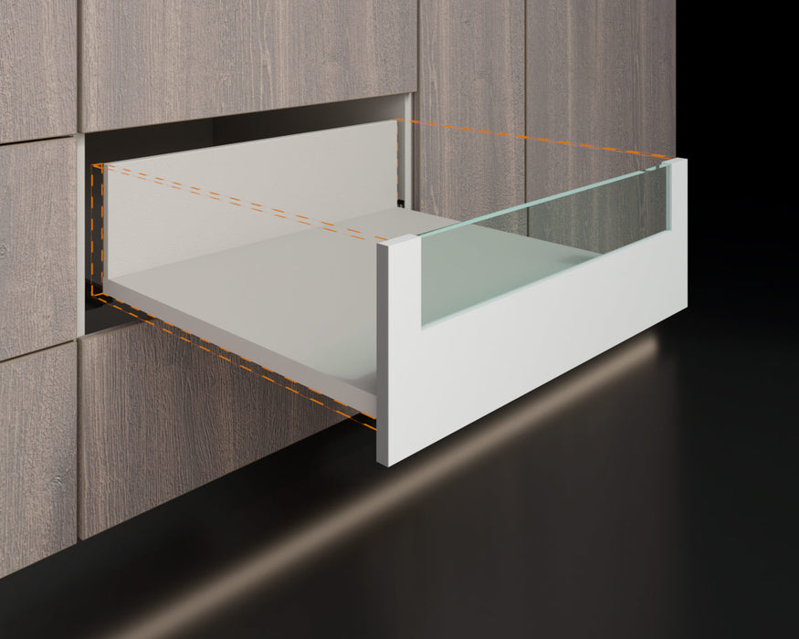 Frontal Bonuit slim box alto con vidrio