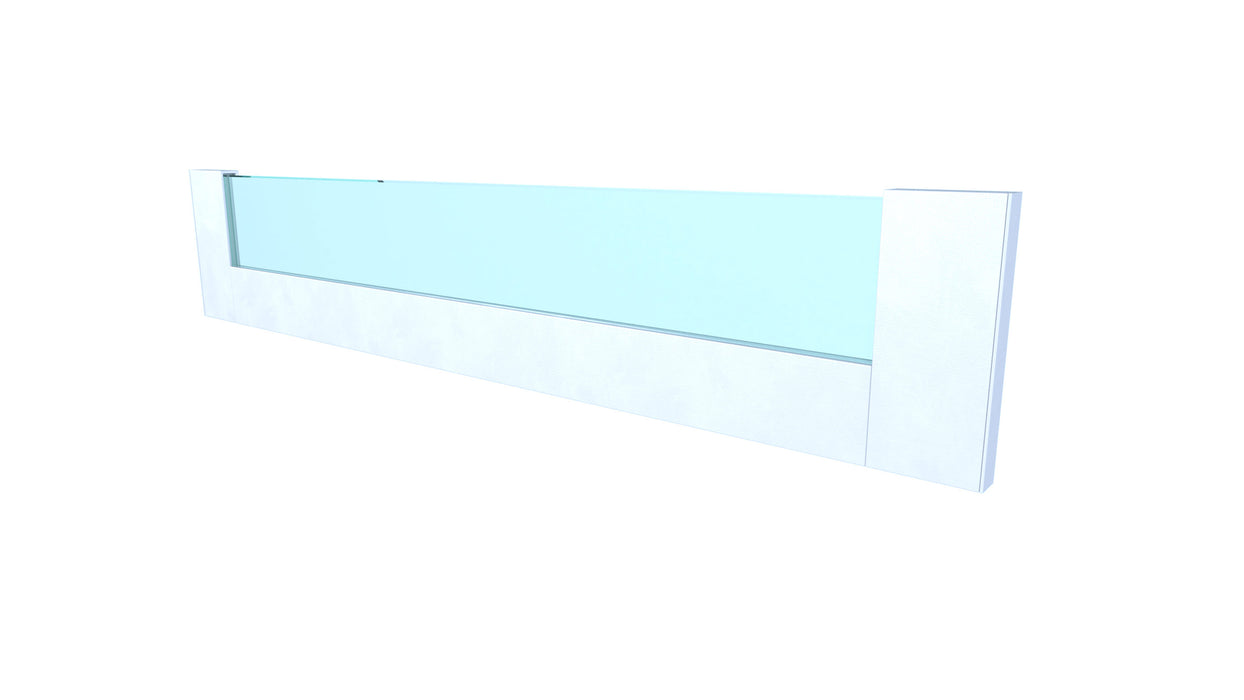 Frontal Bonuit slim box bajo con vidrio