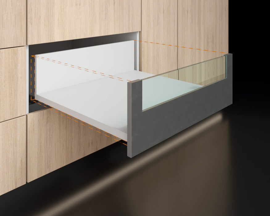 Frontal Bonuit slim box alto con vidrio