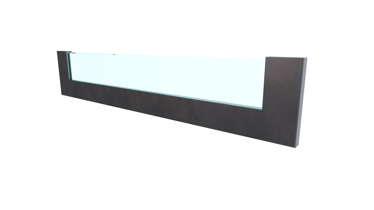 Frontal Bonuit slim box bajo con vidrio