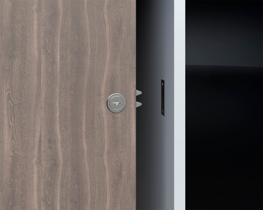 Cerradura para mueble doble. pico de loro