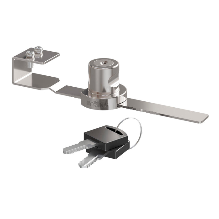 Cerradura para puerta de vidrio corrediza vitrina