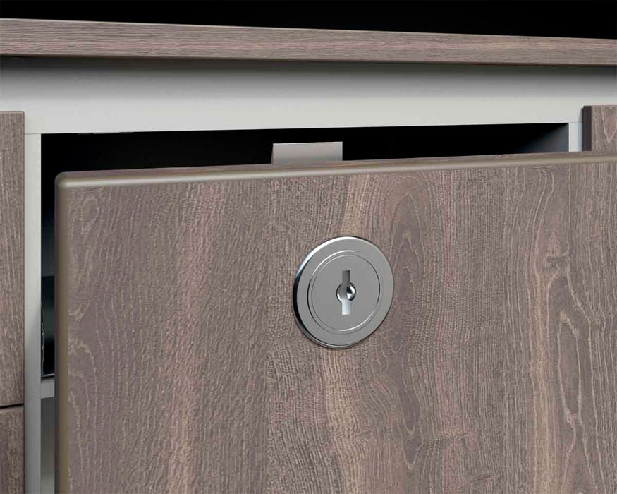 Cerradura de escritorio cierre automático