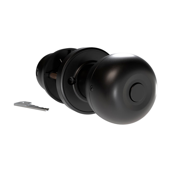 Cerradura digital inteligente de pomo para entrada principal con 3 tipos de apertura