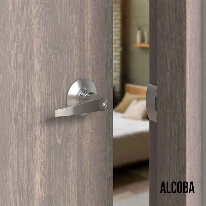 Cerradura chapa palanca tubular plus para puerta de paso