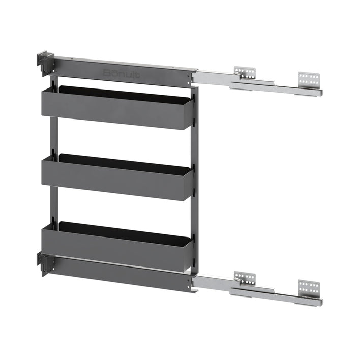 Canasta condimentero gris Grafito F