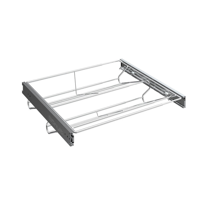 Zapatero extraíble de 49 a 80 cm cromado