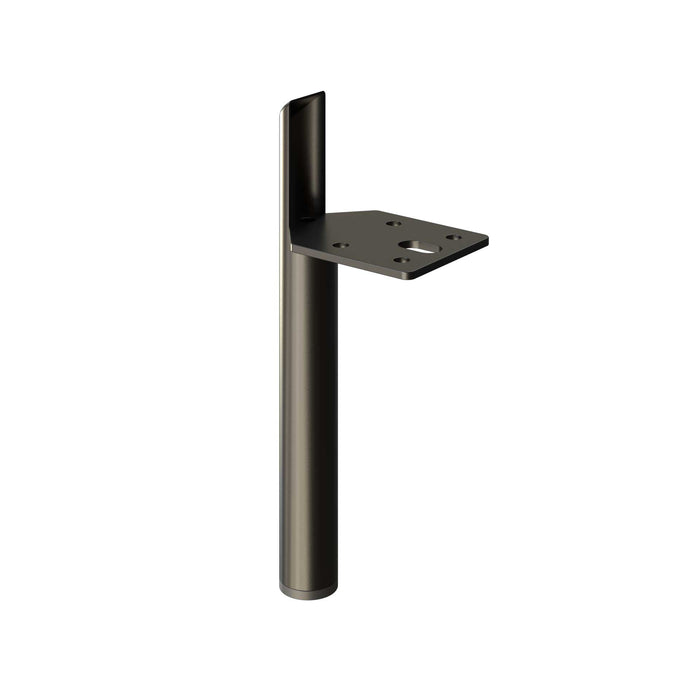 Pata 021 acero negro de 15 o 20 cm de alto