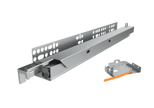 Riel montaje bajo cierre lento y push to open 500mm 30kg - VIRTUAL MUEBLES