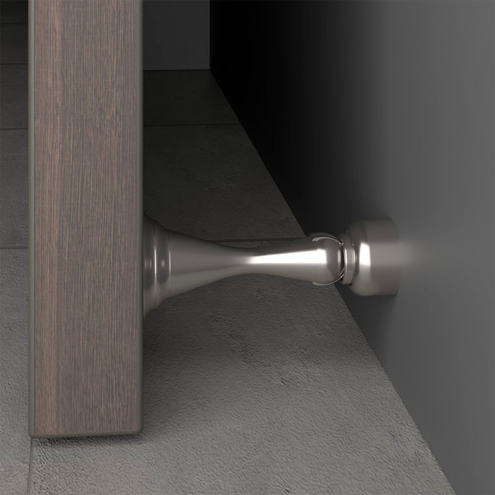 Tope para puerta magnético cepillado niquel o negro