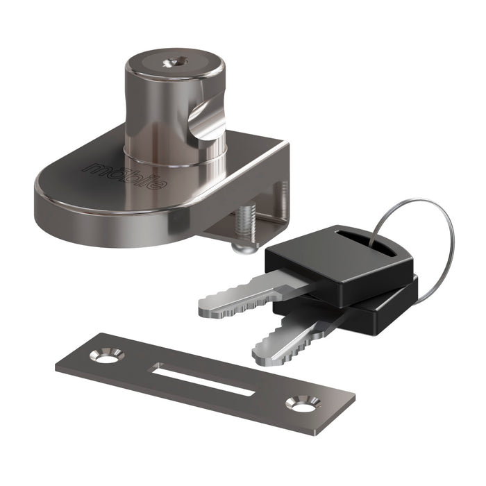 Cerradura para puerta vidrio 1 puerta