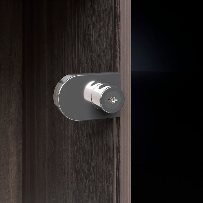 Cerradura para puerta vidrio 1 puerta